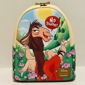 Loungefly Disney NWT The Emperor’s New Groove Kuzco No Touchy Mini Backpack